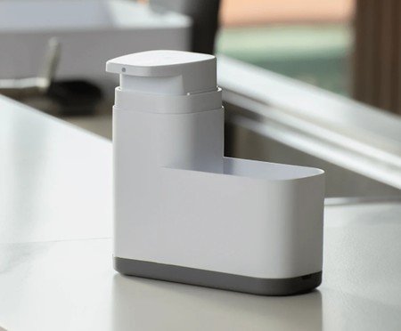 Dispenser Organizador de Detergente Liv Fechado Branco | Westwing