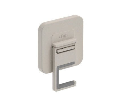 Gancho de Parede Flow Fechado Bege | Westwing