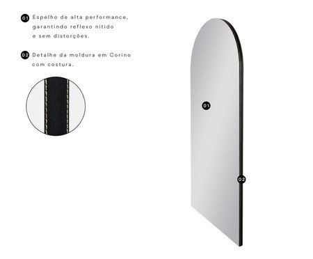 Espelho com Led Smart Marrocos Caramelo | Westwing