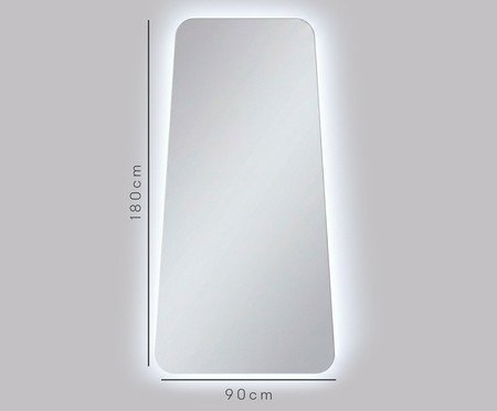 Espelho com Led Argélia Caramelo | Westwing