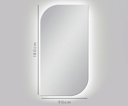 Espelho com Led Smart Bahrein Caramelo | Westwing