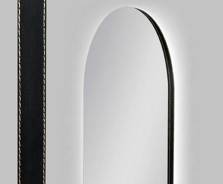 Espelho com Led Smart Doha Preto | Westwing