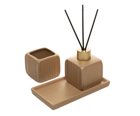 Jogo Para Banheiro Slate Marrom | Westwing