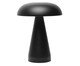 Luminária de Mesa Tons Mushroom Preta, black | WestwingNow