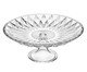 Prato Para Bolo com Pé e Tampa Diamond Cristal, transparent | WestwingNow