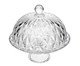 Prato Para Bolo com Pé e Tampa Diamond Cristal, transparent | WestwingNow