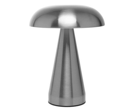Luminária de Mesa Tons Mushroom Prata | Westwing