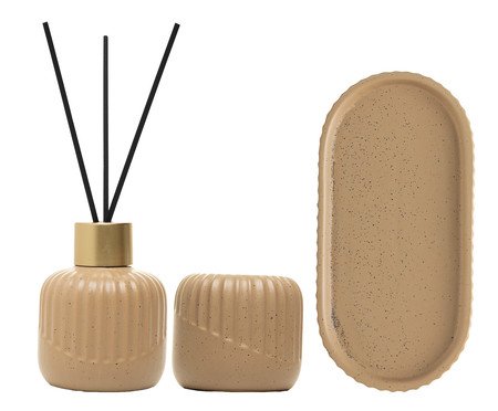 Jogo Para Banheiro Bold Marrom | Westwing