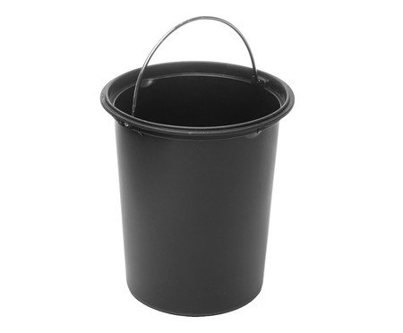 Lixeira Redonda com Tampa em Bambu | Westwing