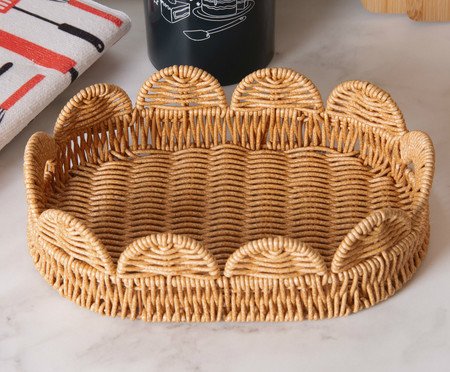 Cesta Botânica Rattan | Westwing