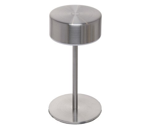 Luminária de Mesa Tons Lyra Prata, silver or metallic | WestwingNow