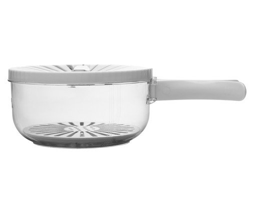 Cesta de Drenagem com Cabo Dobrável Branca, white | WestwingNow