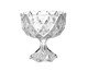 Centro de Mesa Petit Deli Diamond com Pé Cristal, transparent | WestwingNow