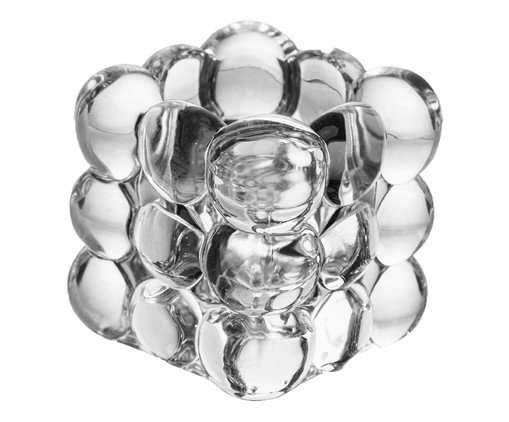 Porta-Velas Bubble, transparent | WestwingNow