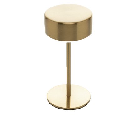 Luminária de Mesa Tons Lyra Dourada | Westwing