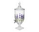 Suqueira com Pé e Tampa Lavanda Hand Painting, transparent | WestwingNow