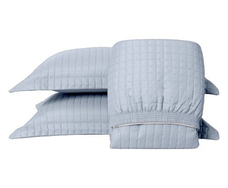 Jogo de Cobre-Leito Bicama Plaza Azul Claro | Westwing