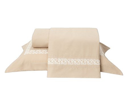 Jogo de Lençol Corelli Fios Chocolate 200 Fios | Westwing