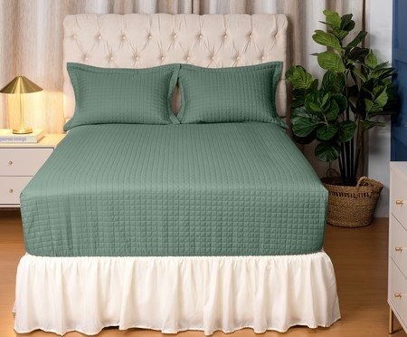 Jogo de Cobre-Leito Bicama Plaza Verde Floresta | Westwing