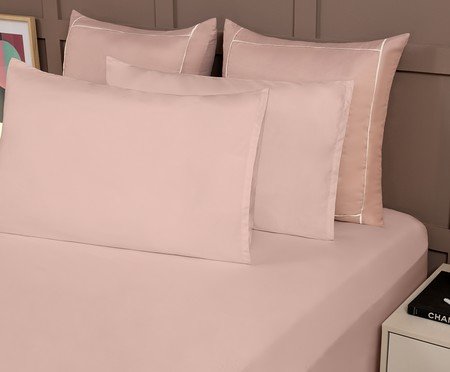 Jogo de Lençol Alure Washed Rose | Westwing