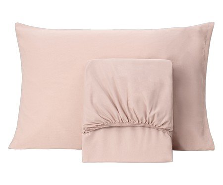Jogo de Lençol Alure Washed Rose | Westwing
