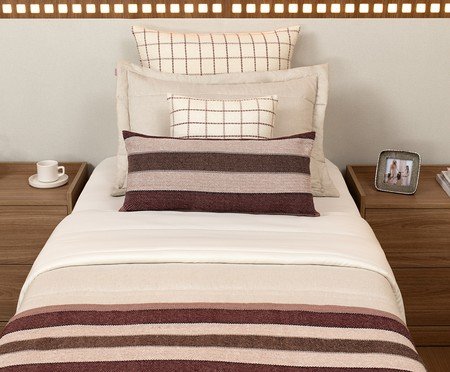 Jogo de Cobre-Leito Coordenado Milazo Linho Rose | Westwing