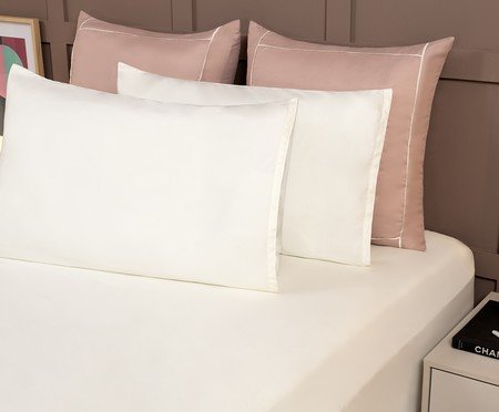 Fronha Avulsa Alure Washed Palha | Westwing