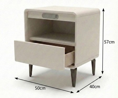 Mesa de Cabeceira Inteligente Smart SoundMax | Westwing