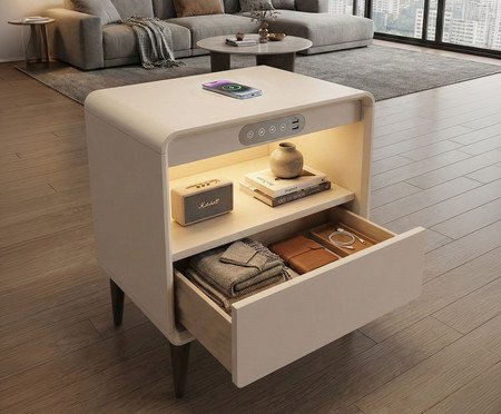 Mesa de Cabeceira Inteligente Smart SoundMax | Westwing