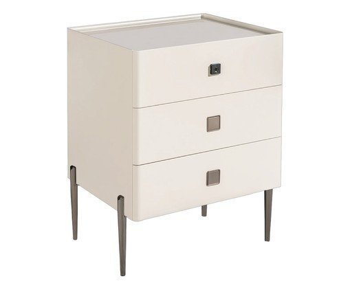 Mesa de Cabeceira Inteligente Pro - Max, beige | WestwingNow