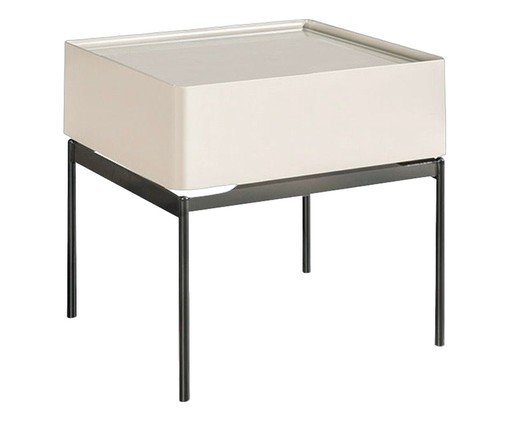 Mesa de Cabeceira Inteligente Smart Tech, beige | WestwingNow