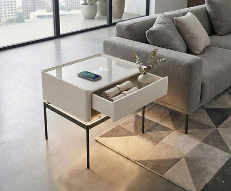 Mesa de Cabeceira Inteligente Smart Tech | Westwing