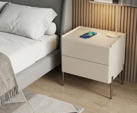 Mesa de Cabeceira Inteligente Smart Premium | Westwing