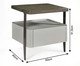 Mesa de Cabeceira Inteligente Smart Clean Cromio, grey | WestwingNow