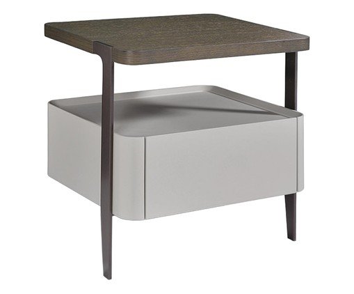Mesa de Cabeceira Inteligente Smart Clean Cromio, grey | WestwingNow