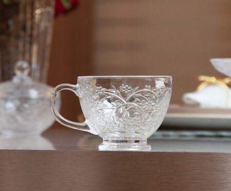 Xícara em Cristal para Chá Daisy | Westwing