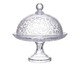 Prato para doces em Cristal com Tampa Daisy, transparent | WestwingNow
