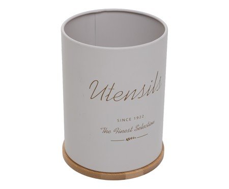 Porta-utensílios Olina Off-white | Westwing