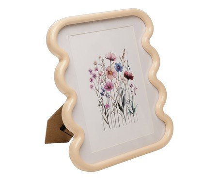 Porta-retrato Ondelle Creme | Westwing