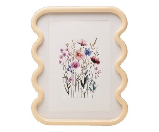 Porta-retrato Ondelle Creme, beige | WestwingNow