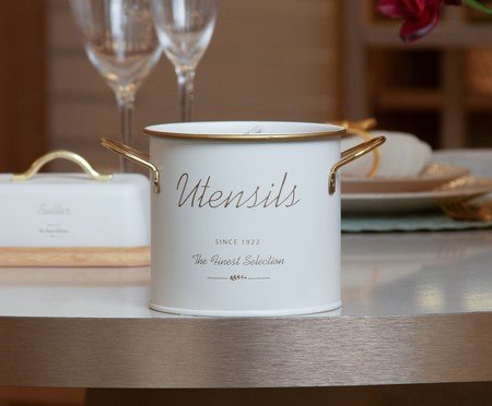 Porta-talher Olina Off-white | Westwing