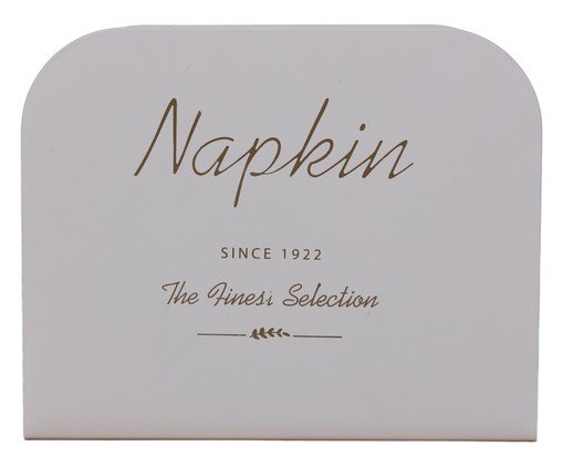 Porta-Guardanapo Olina Off-white, Off White | WestwingNow