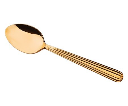 Faqueiro em Aço Inox Manchester Dourado | Westwing