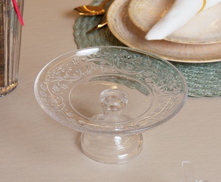 Prato para Doces em Cristal Daisy | Westwing