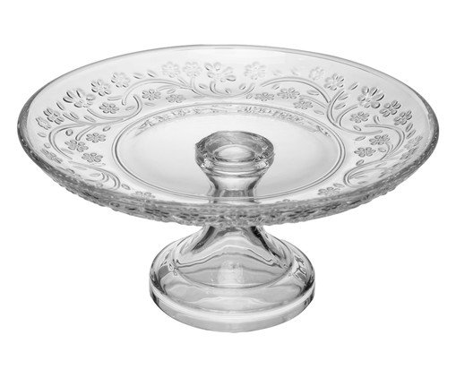 Prato para Doces em Cristal Daisy, transparent | WestwingNow
