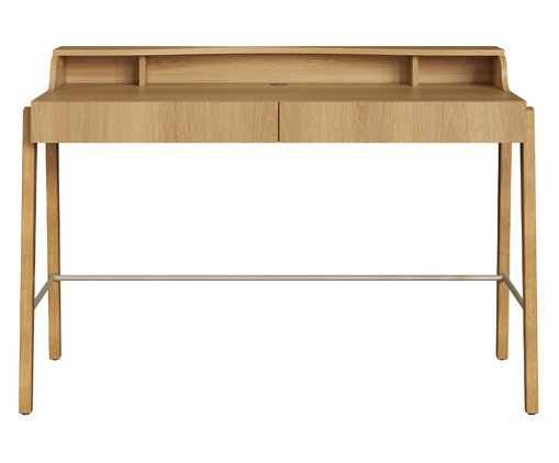 Escrivaninha 2 Gavetas Odense Hanover, beige | WestwingNow