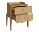 Mesa de Cabeceira 2 Gavetas Odense Hanover, beige | WestwingNow