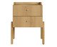 Mesa de Cabeceira 2 Gavetas Odense Hanover, beige | WestwingNow