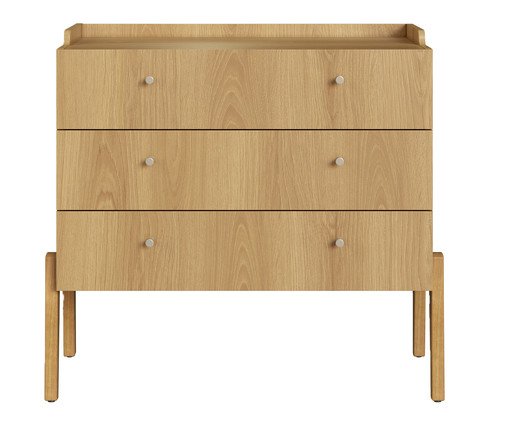 Cômoda 3 Gavetas Odense Hanover, beige | WestwingNow