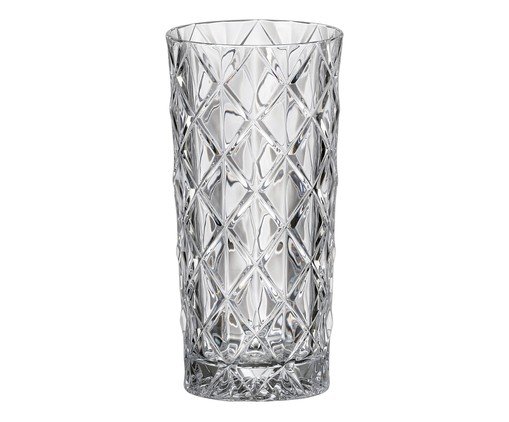 Copo Memphis em cristal ecológico, transparent | WestwingNow